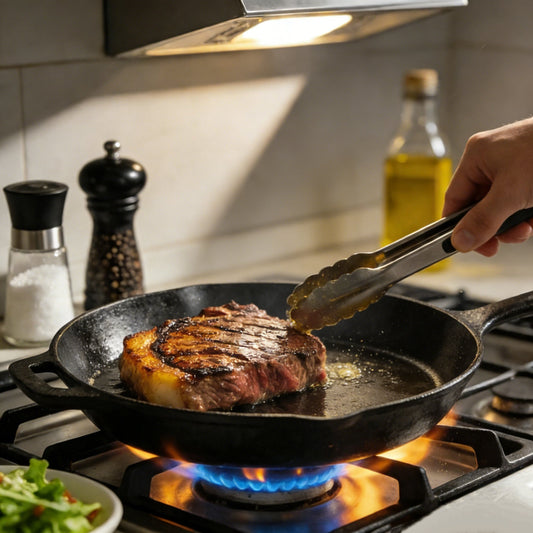 Quick Searing for Short-Aged Dry-Aged Meat