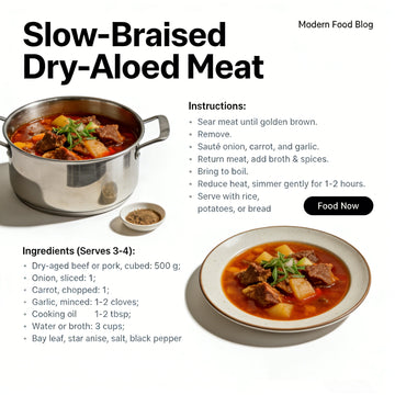 Slow-Braised Dry-Aged Meat: Unlocking Rich Flavor with Low Heat