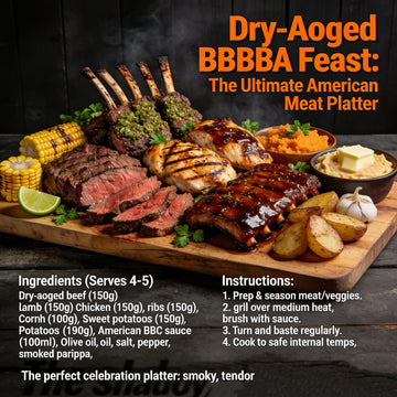 Dry-Aged BBQ Feast: The Ultimate American Meat Platter