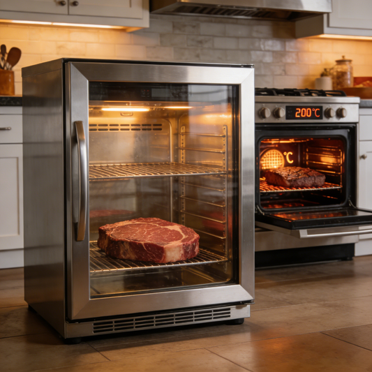 Oven-Roasted Perfection: Dry-Aged Meat at 200°C