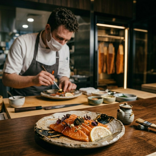 Dry-Aged Salmon with Garlic Herb Butter – A Seafood Lover's Dream 