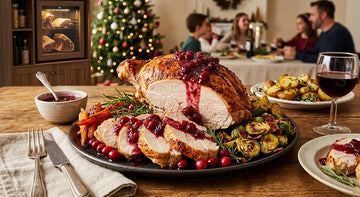 Dry-Aged Turkey Breast with Cranberry-Port Glaze – A Holiday Showstoppe