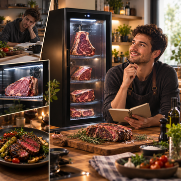 The Dry-Aging Cabinet: Your Secret to Turning "I'm Bored of Cooking" Into "Wait, I Have an Idea"&nbsp;