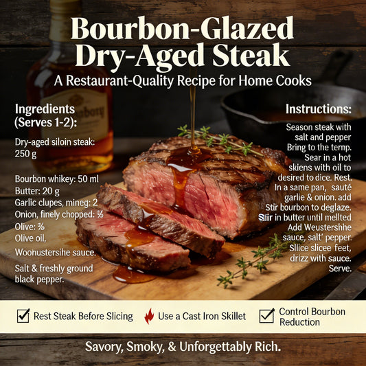 Bourbon-Glazed Dry-Aged Steak: A Flavorful Recipe