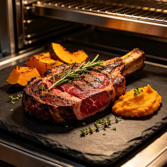 Winter Comfort: Dry-Aged Meat with Pumpkin – Made Easy with a Dry-Aging Cabinet 
