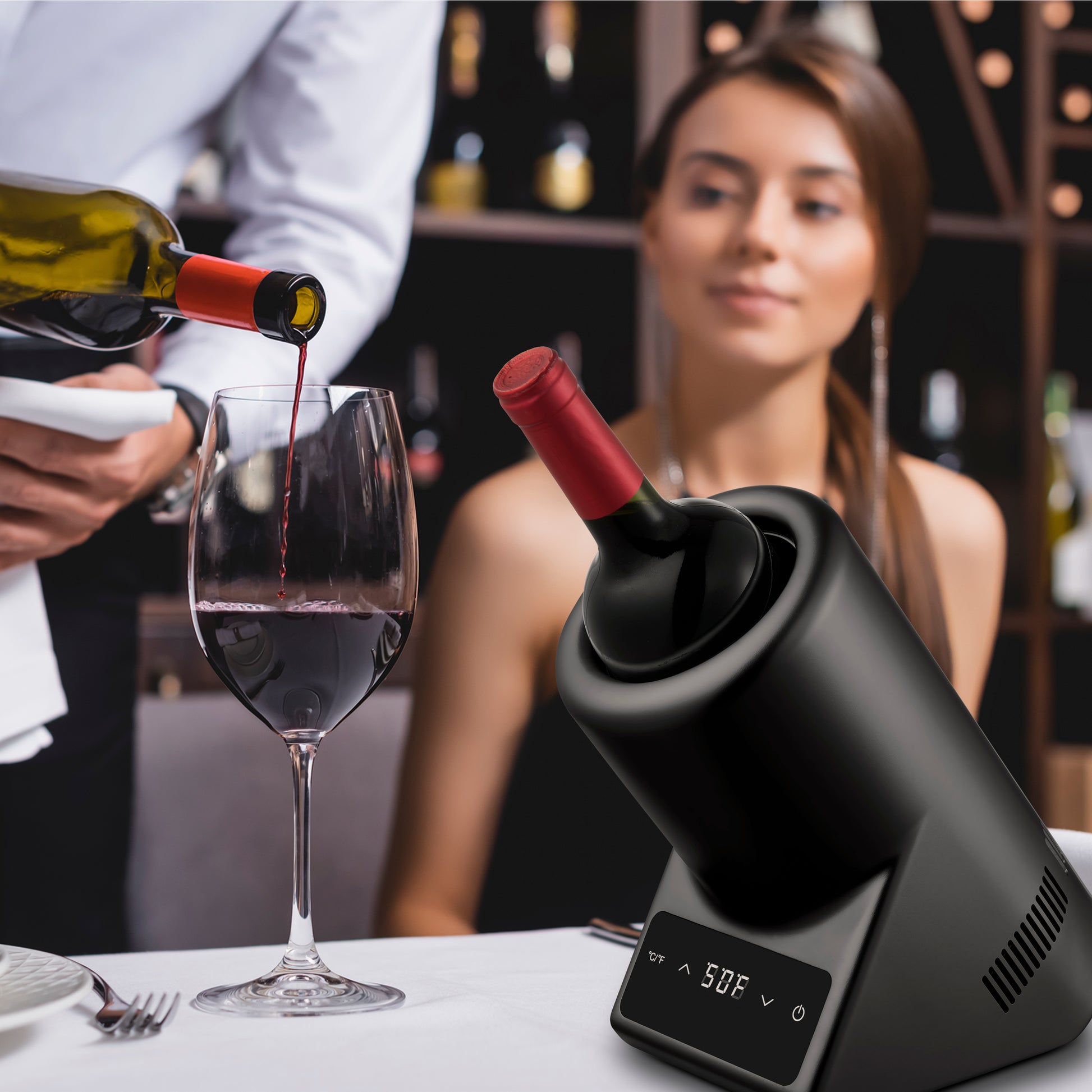 wine cooler temperature
wine cooler small
elegant wine bottle cooler
wine accessories gift kit
wine lovers gift ideas
gifts for people who like wine
expensive gifts
champagne cooler bucket
electric wine cooler white
wine electric cooler portable
iceless drink chiller fast
keep wine cold portable
lover gift
